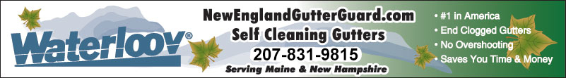 The best gutter cover in New England, Maine